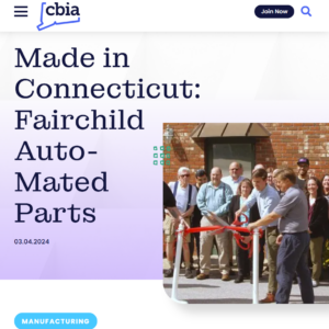 CBIA: Made In Connecticut