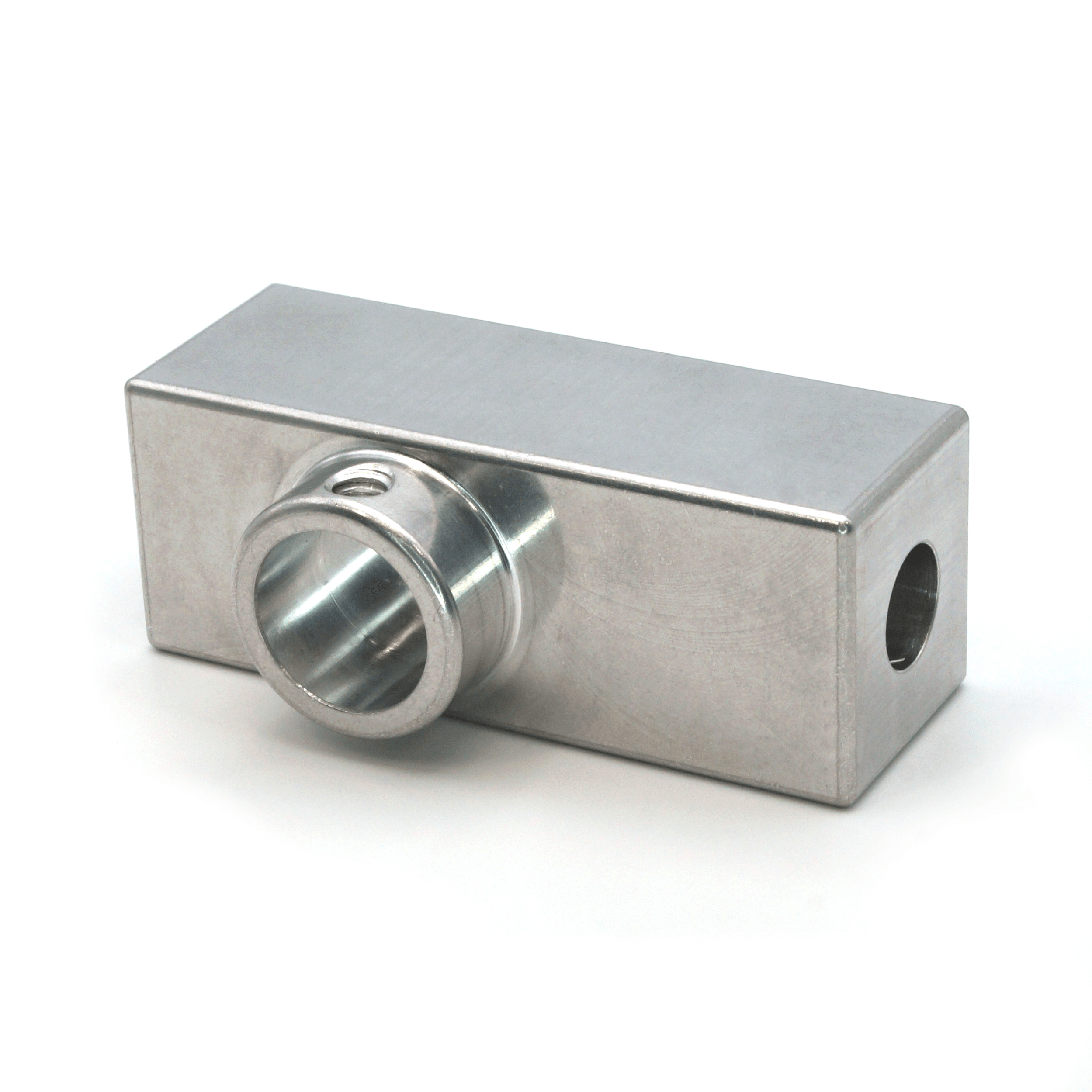 3-3/16 x 1-9/16 x 1 6061-T6 aluminum, deep counterbored