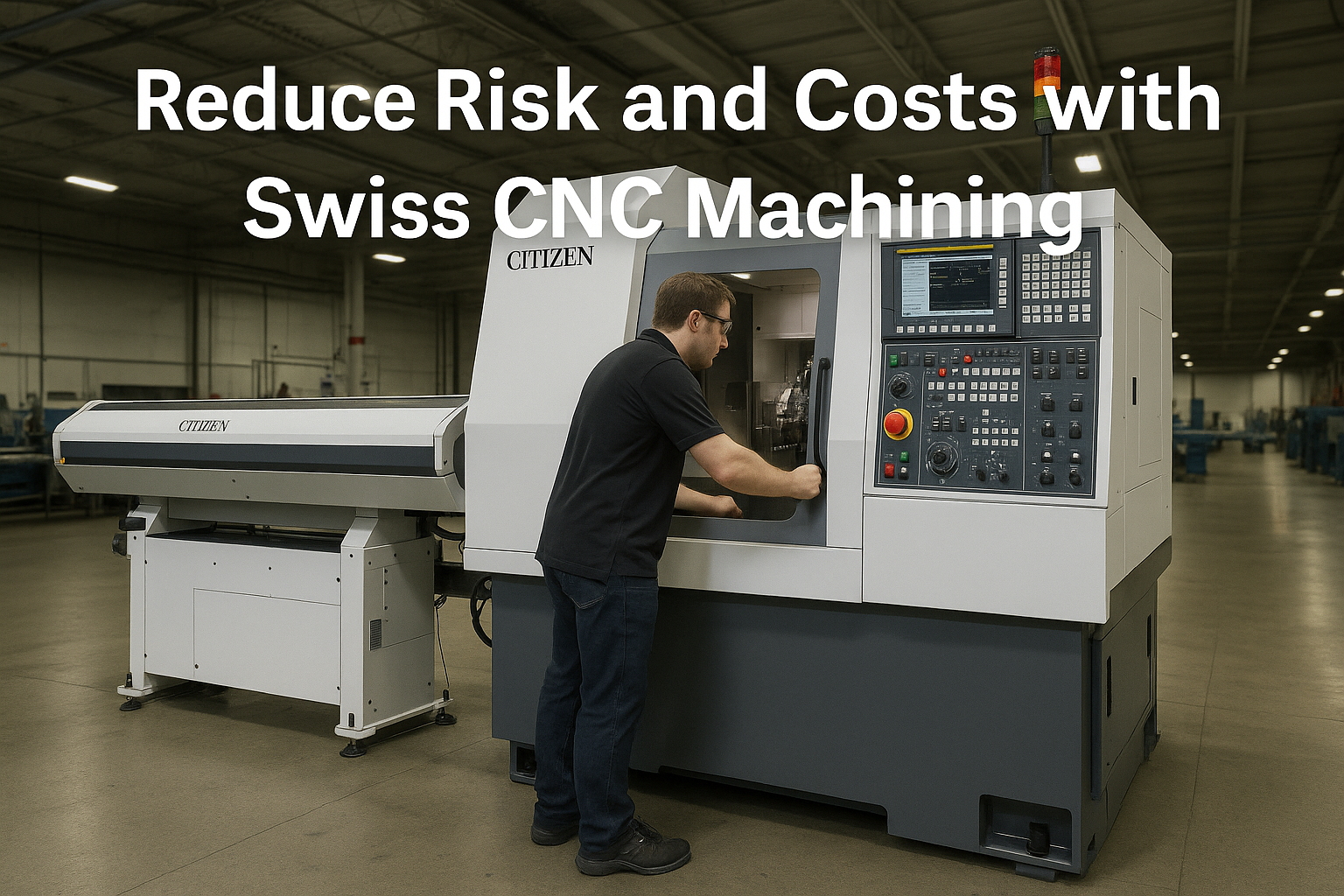 5 Ways Swiss CNC Turning De-Risks Your Supply Chain (and Lowers Total Cost)