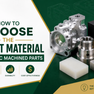 How To Choose The Right Material For CNC Machined Parts