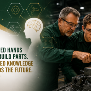 The Skilled Labor Shortage In Precision Machining Isn’t A Hiring Problem — It’s A Knowledge Problem