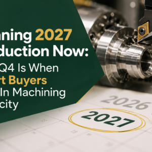 Planning 2027 Production Now: Why Q4 Is When Smart Buyers Lock In Machining Capacity