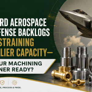 Record Aerospace & Defense Backlogs Are Straining Supplier Capacity — Is Your Machining Partner Ready?